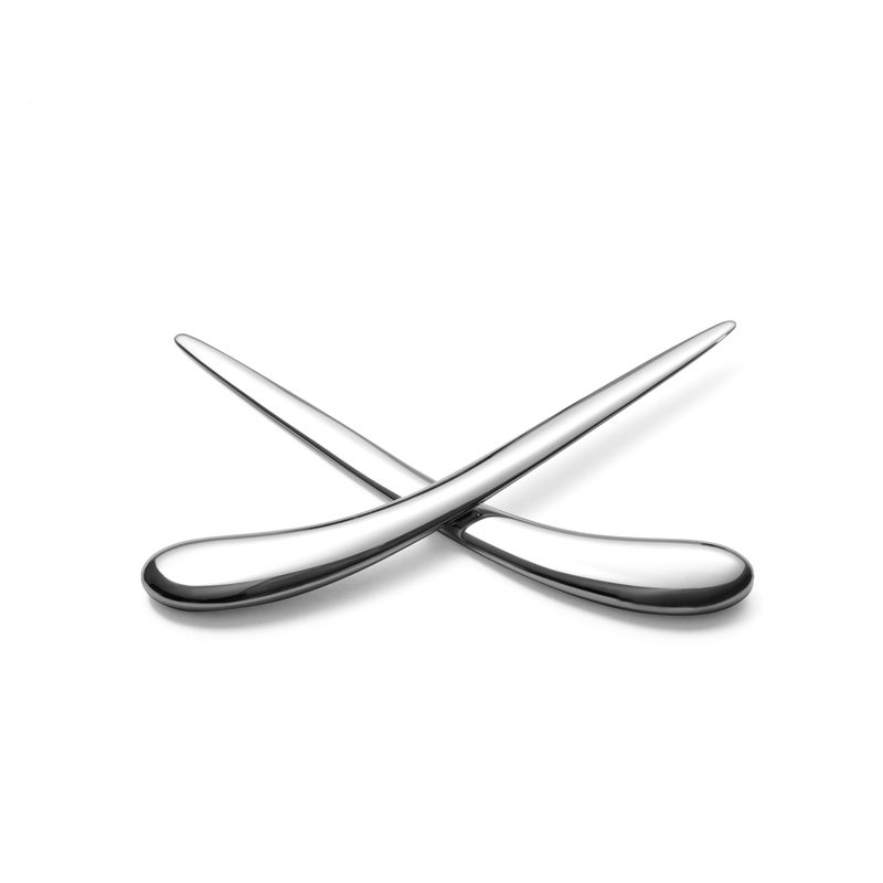 Natico Originals Non-Tarnishing Silver Contemporary Home and Office Desktop Letter Opener, Sleek Curved Edge Comfortable Grip, Paperweight (30-364) - Image 5